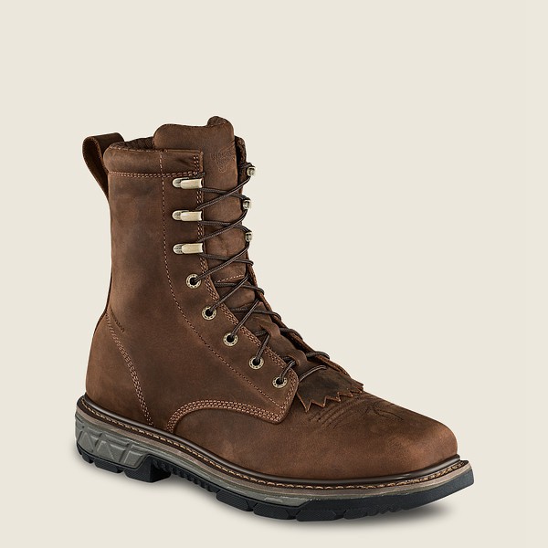 Botas de Seguridad Red Wing Hombre Marrom - Rio Flex - 8-Inch Waterproof Toe - 150-FIGJBK